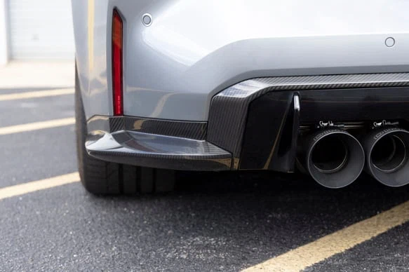 Dinan Rear Side Splitters for 2021-2025 BMW M3 D980-0048